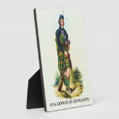MacDonell von Glengarry Clans of Scotland McIan Fotoplatte (Seite)