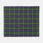 MacDonell von Glengarry Kariert Fleecedecke (Vorderseite (Horizontal))