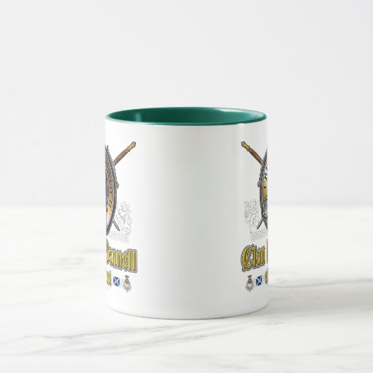 MacDonnell Clan Abzeichen Tasse (Zentrum)