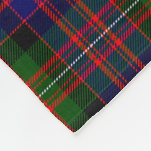 MacDonnell of Glengarry Modern Clan Abzeichen Tart Fleecedecke (Ecke)