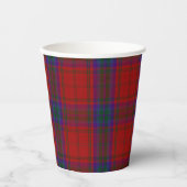 MacDougal Kariertes Muster Papier-Cups Pappbecher (Vorderseite)