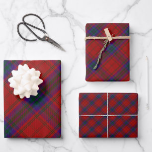 MacDougal Vestiarium Scoticum Nr. 26 Tartan Karier Geschenkpapier Set