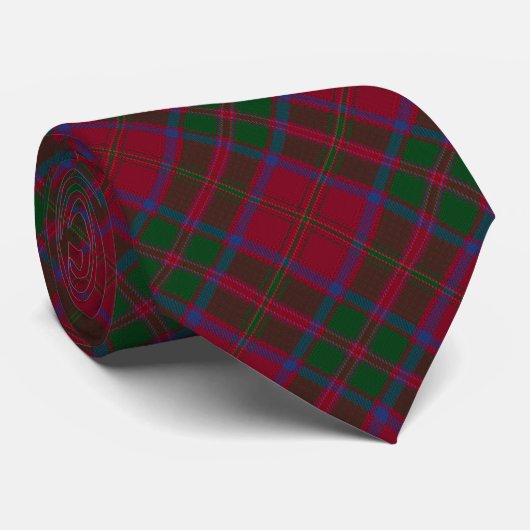 MacDougall Clan Originaux Tartan Krawatte (Gerollt)