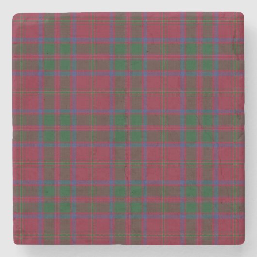 MacDougall Clan Originaux Tartan Steinuntersetzer (Vorderseite)