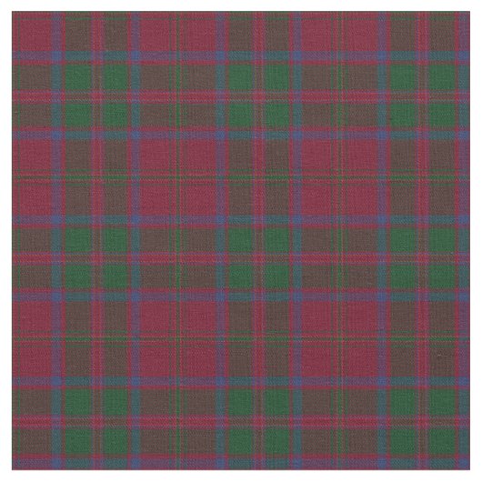 MacDougall Clan Origineux Kariertes Muster Stoff (Nahaufnahme)