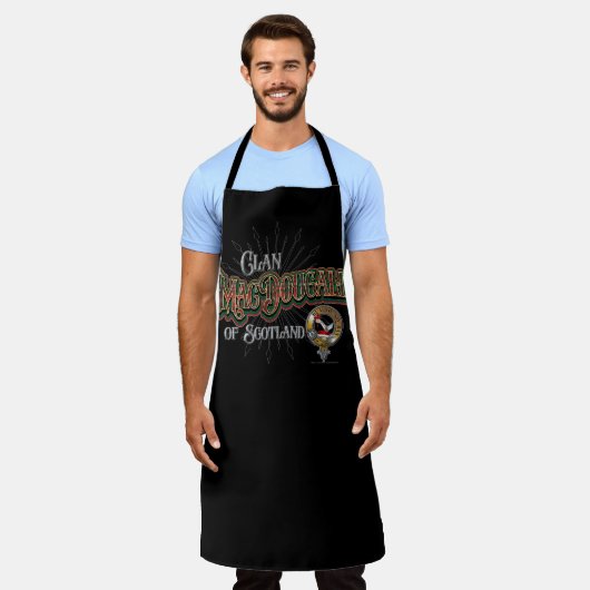 MacDougall Clan Schürze (Getragen)