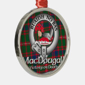 MacDougall Clan Silbernes Ornament (Rechts)