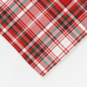 MacDougall Dress Clan Abzeichen Tartan Kariert Fleecedecke (Ecke)