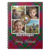 MacDougall Familienfoto-Collage Notizblock (Vorderseite)