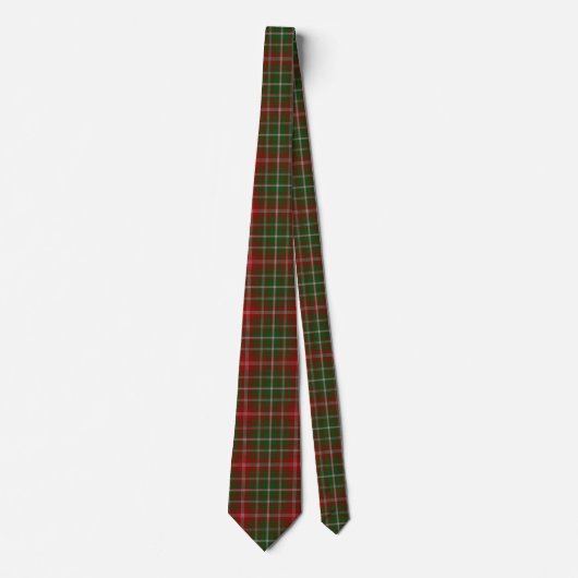 MacDougall Modern Clan Tartan Kariertes Muster Krawatte (Vorderseite)