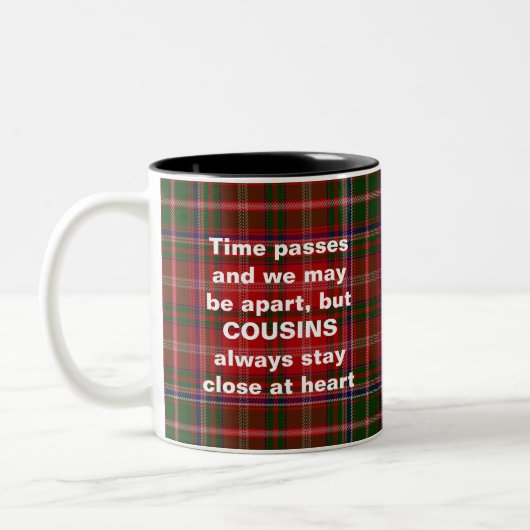 MacDougall Tartan Cousin Tasse (Links)
