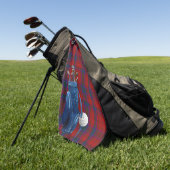 MacDougall Tartan-kariertes Golf-Tuch Golfhandtuch (Gras)