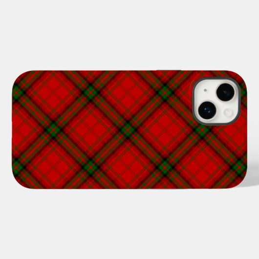 MacDougall Tartan rot kariert Case-Mate iPhone Hülle (Rückseite (Horizontal))