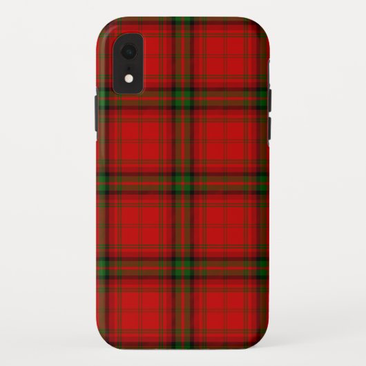 MacDougall Tartan rot kariert Case-Mate iPhone Hülle (Rückseite)