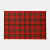 MacDougall Tartan rot kariert Fußmatte (Vorderseite)