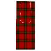 MacDougall Tartan rot kariert Geschenktüte Für Weinflaschen (Vorderseite)