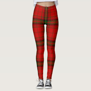MacDougall Tartan rot kariert Leggings