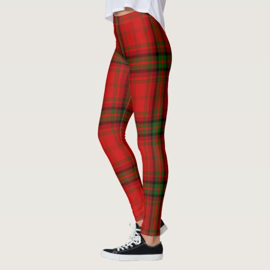 MacDougall Tartan rot kariert Leggings (Links)