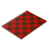 MacDougall Tartan rot kariert Notizblock (Linke Seite)