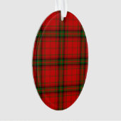 MacDougall Tartan rot kariert Ornament (Vorderseite)