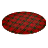 MacDougall Tartan rot kariert Schneidebrett (Ecke)