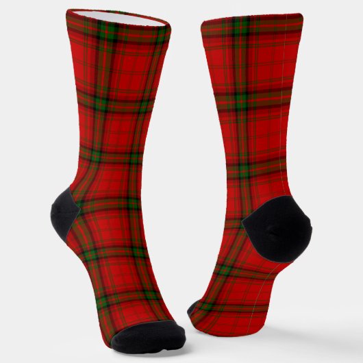 MacDougall Tartan rot kariert Socken (Gewinkelt)