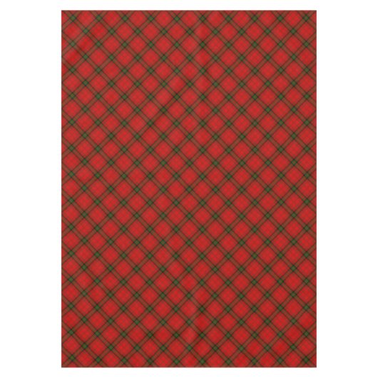 MacDougall Tartan rot kariert Tischdecke (Vorderseite)