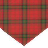 MacDougall Tartan rot kariert Tischdecke (Schrägansicht)