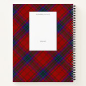 MacDougall Vestiarium Scoticum Nr. 26 Tartan Karie Notizblock (Rückseite)
