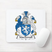 MacDowall Familienwappen Mousepad (Mit Mouse)