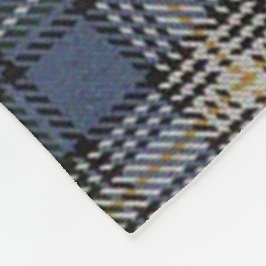 MacDowall Light Clan Abzeichen Tartan Kariert Fleecedecke (Ecke)