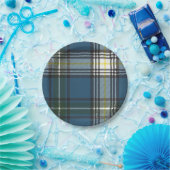 MacDowall Tartan-Papier-Party-Teller Pappteller (Party)