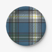 MacDowall Tartan-Papier-Party-Teller Pappteller (Vorderseite)