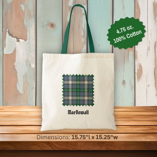 MacDowall-Tartan Tragetasche