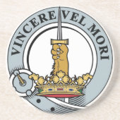 MacDowall Wappen-Papiergewicht Untersetzer (Vorne)