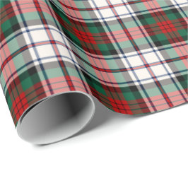 MacDuff Clan Dress Tartan Scottish Kariert Geschenkpapier