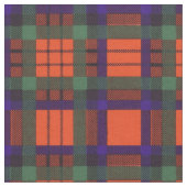 Macduff Clan karierter schottischer Tartan Stoff (Nahaufnahme)