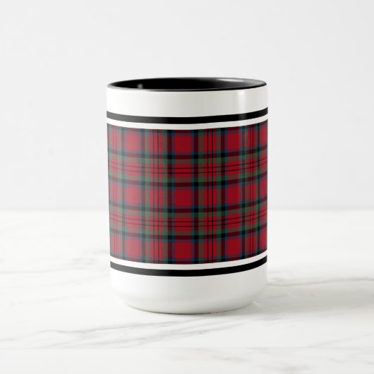 MacDuff Clan Tartan Tasse (Zentrum)