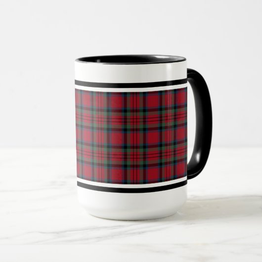 MacDuff Clan Tartan Tasse (VorderseiteRechts)