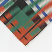 MacDuff Dress Ancient Clan Abzeichen Tartan Karier Fleecedecke (Ecke)