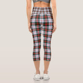MacDuff Dress Modern Tartan Kariert Capri Leggings (Rückseite)