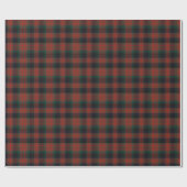 MacDuff Hunting Modern Original Scottish Tartan Geschenkpapier (Flach)
