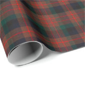 MacDuff Hunting Modern Original Scottish Tartan Geschenkpapier (Rolleneckpunkt)