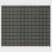 MacDuff Jagd Antiker Original Schottischer Tartan Geschenkpapier (Flach)