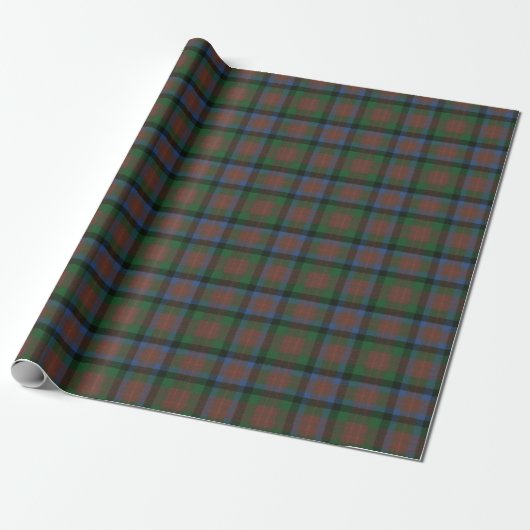 MacDuff Jagd Antiker Original Schottischer Tartan Geschenkpapier (Ungerollt)