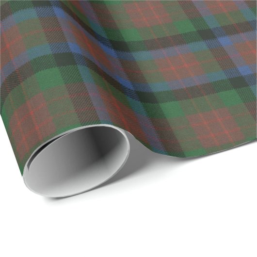 MacDuff Jagd Antiker Original Schottischer Tartan Geschenkpapier (Rolleneckpunkt)
