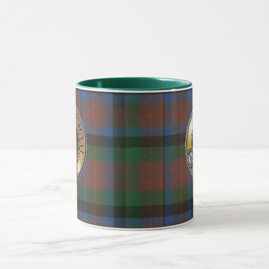 MacDuff Tartan & Abzeichen Tasse (Zentrum)