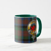 MacDuff Tartan & Abzeichen Tasse (VorderseiteRechts)