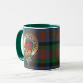 MacDuff Tartan & Abzeichen Tasse (Vorderseite Links)