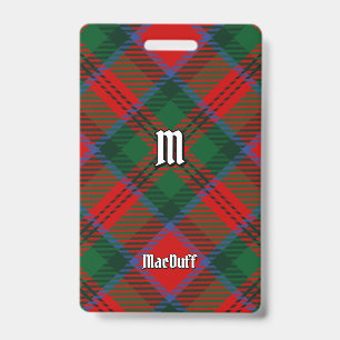 MacDuff-Tartan Ausweis
